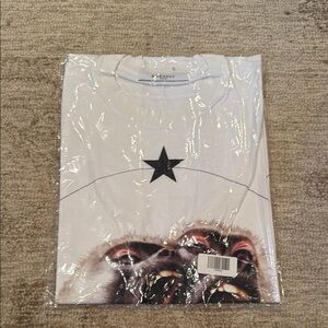 Givenchy Black and White Star Tee
